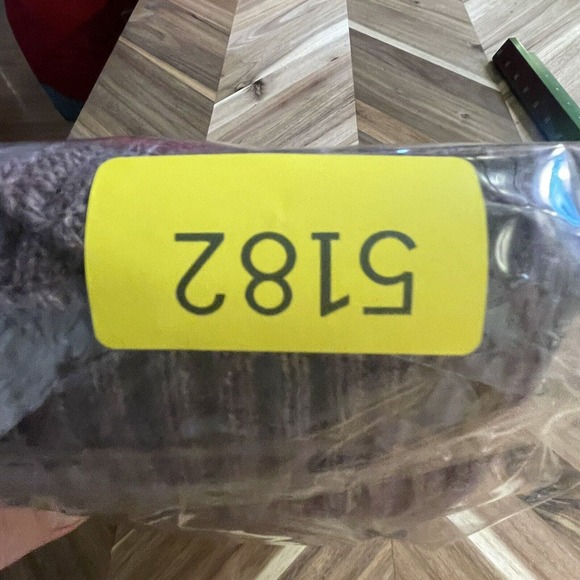 Men's Crewneck Sweater in Brown with Argyle Pattern - Picture 6 of 6